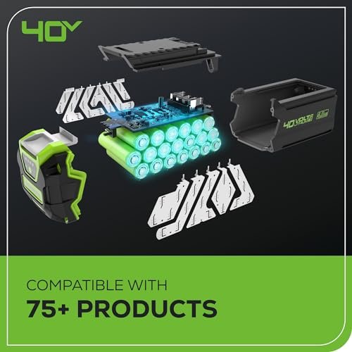 Greenworks 40V Cordless Electric Lawn Mower – 16″ (40.6 cm) Deck, 4.0 Ah Battery, 45 Min Runtime - Image 16