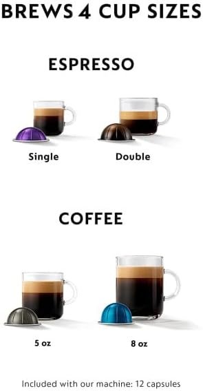 Nespresso VertuoPlus Coffee & Espresso Maker by De'Longhi – Grey | 4 Brew Sizes, 1.18L Removable Tank, Centrifusion Technology - Image 29