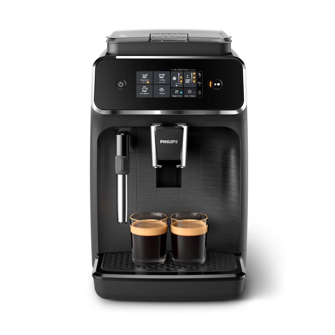 Philips Series 2200 Fully Automatic Espresso Machine with Milk Frother – EP2220/10, Ceramic Grinder, Matt Black - Image 2