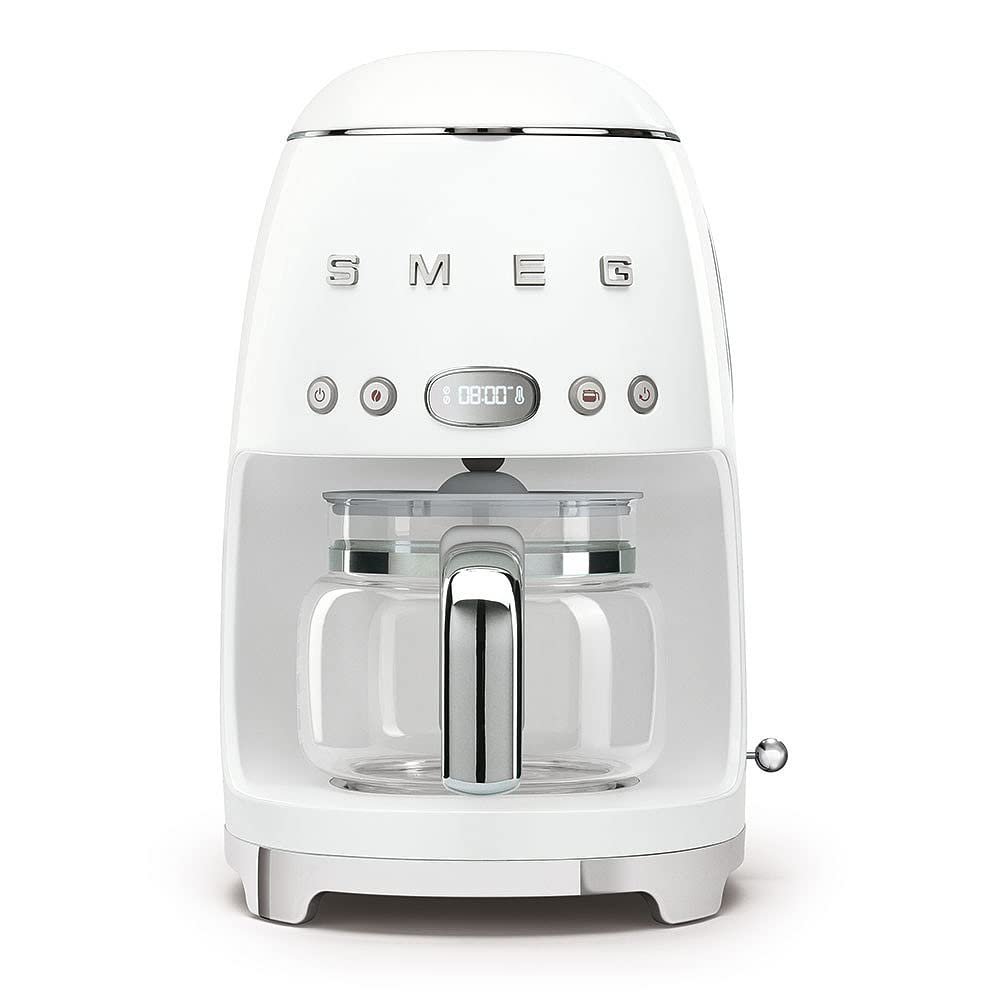 Smeg DCF02CRUK Drip Coffee Maker – 1.4 L, Aroma Selector, Auto-Start Timer, Anti-Drip System, Digital Display, Cream - Image 5