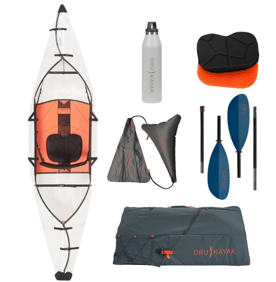 Oru Kayak Inlet – 9’8″ Foldable Origami Kayak for Lakes & Rivers, 20 lbs, 275 lb Capacity - Image 2