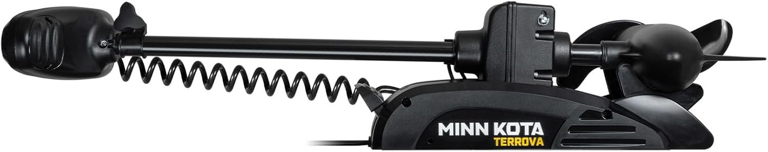 Minn Kota Terrova Kayak 55 lb Thrust GPS Bow-Mount Trolling Motor with Safety Switch Kit, 36″ Shaft, Micro Remote - Image 3