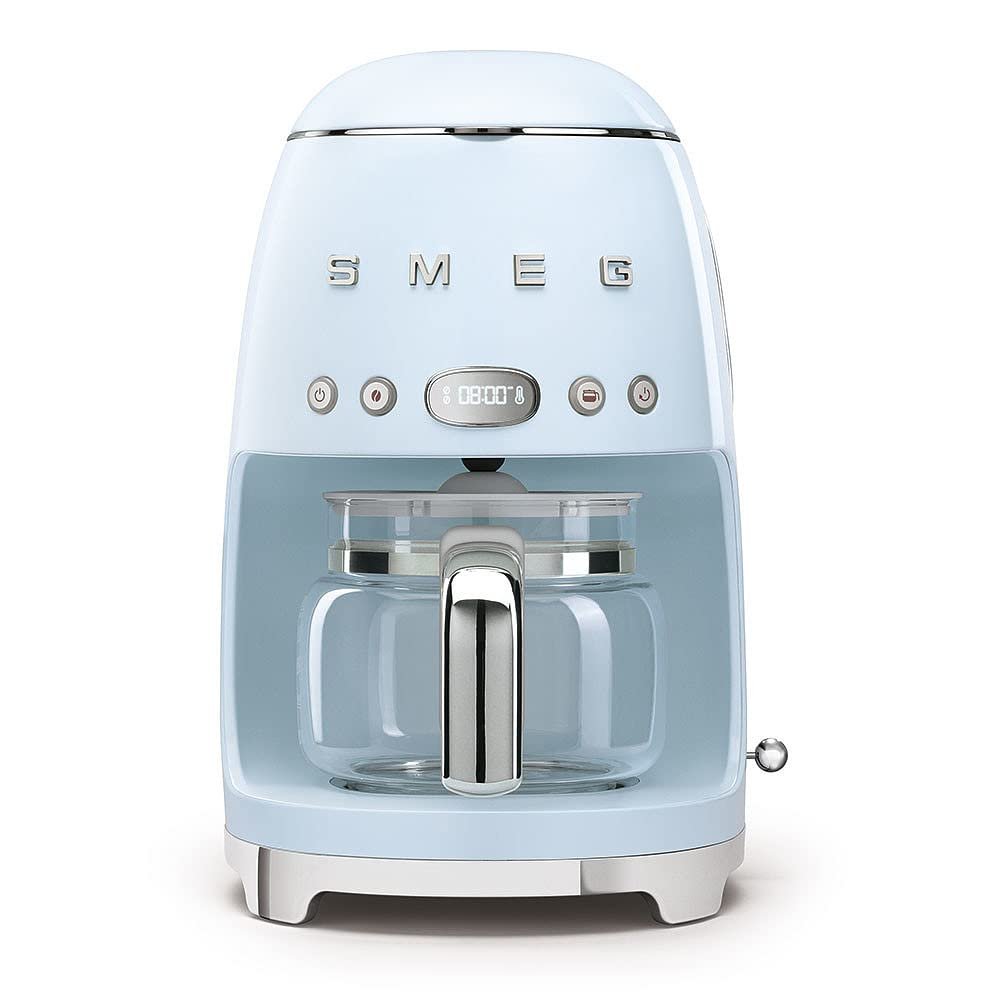 Smeg DCF02CRUK Drip Coffee Maker – 1.4 L, Aroma Selector, Auto-Start Timer, Anti-Drip System, Digital Display, Cream - Image 3