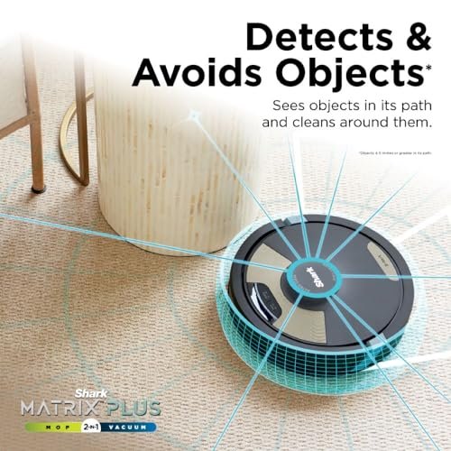 Shark AV2501S AI Ultra Robot Vacuum with HEPA Self-Empty Base, Matrix Clean Navigation, 30-Day Bagless Capacity, Smart Mapping, Voice/App Control, Perfect for Pet Hair & All Floors, Dark Grey - Image 13