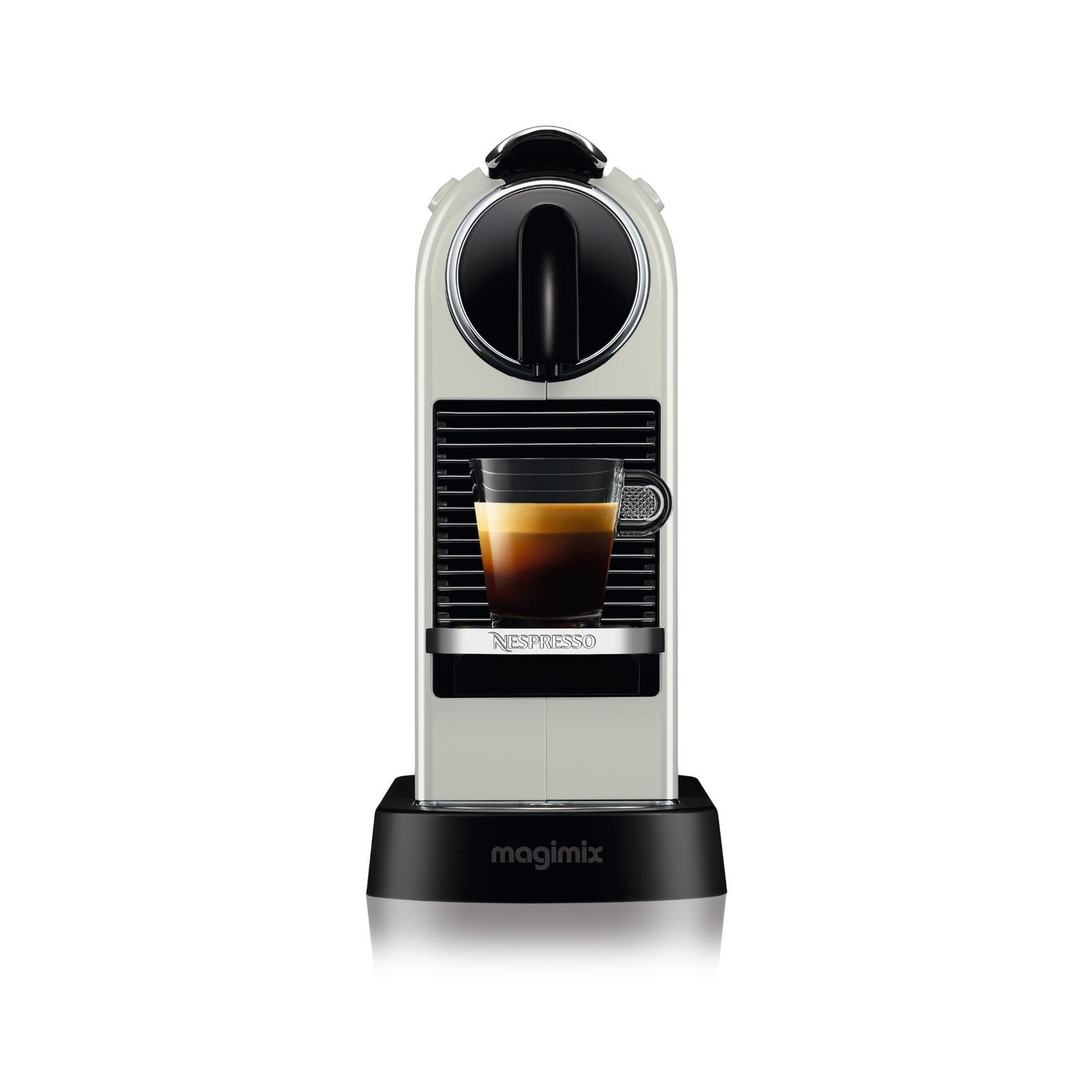 Nespresso CitiZ & Milk EN267.WAE – 19-Bar Capsule Espresso & Cappuccino Maker with Built-In Aeroccino3, 2 Cup Sizes, Welcome Set (White) - Image 2