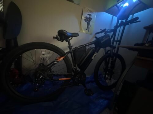 Racer Electric Bike for Adults - 21-Speed Mountain Lightweight Ebike with Peak 750W 22MPH Brushless Motor, 375Wh Removable Battery, 26X2.1 Tire Step Over E-MTB, Up to 40 Miles photo review