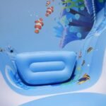 StarOcean 126" x 75" x 25" (320cm x 190cm x 64cm) Inflatable Pool with Canopy for Adults & Kids – Thick 0.6mm PVC, Built-in Seats, Backrests, and Ocean Print – Large Rectangular Blow-Up Family Pool for Backyard photo review