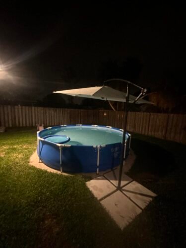 Intex 28211EH Metal Frame Pool Set – 12ft (3.66m) x 30in (76cm) Round Above Ground Swimming Pool with 530 GPH Pump – 1,718 Gallon (6,504L) Capacity – 3-Ply Puncture-Resistant PVC – Rust-Resistant Frame photo review