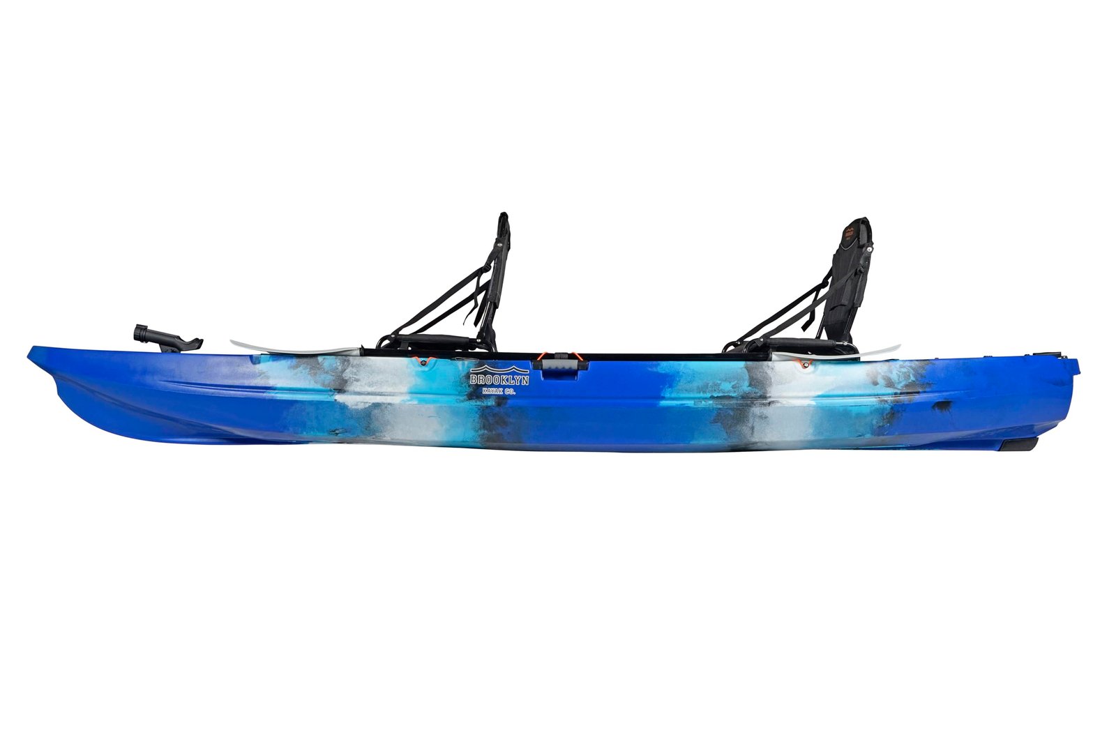 BKC Brooklyn 13.0 Pro Tandem 12′ 8″ Sit-On-Top Fishing Kayak – 2-3 Person HDPE Tandem Kayak with Dual Adjustable Seats & Rod Holders - Image 34