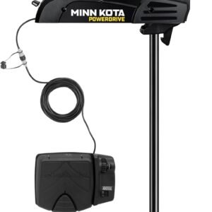 Minn Kota PowerDrive 45 lb Thrust Bow-Mount Trolling Motor, 48″ Shaft, Freshwater