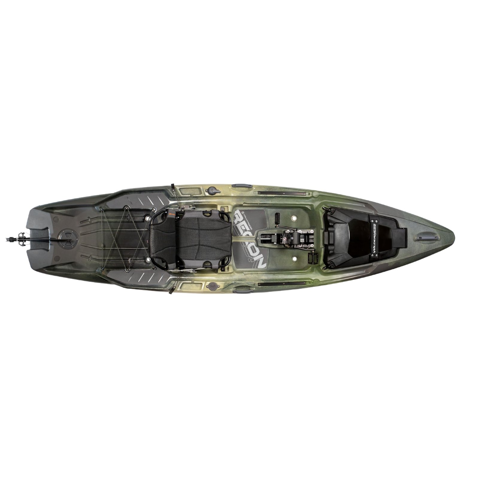Wilderness Systems Recon 120 HD – 12 ft Sit-On-Top Fishing Kayak – Helix PD™ Pedal Drive & 360° AirPro ACES Seat