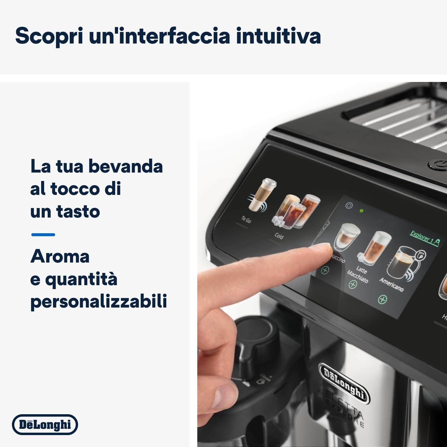 De’Longhi Eletta Explore Cold Brew Coffee Machine – ECAM452.67.G - Image 7
