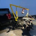 MAXXHAUL 70238 Hitch-Mounted Hydraulic Truck Crane – 1000 lb (454 kg) Capacity, Swivel Lift Arm, Adjustable Boom (500/750/1000 lb) photo review