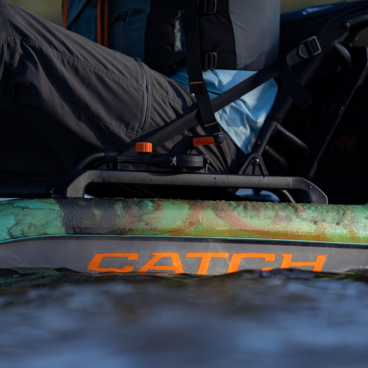 Pelican Catch Kicker 110 HDII Pedal Drive Fishing Kayak – 11 ft Sit-On-Top with HyDryve II & ErgoBoost Seat (Amazonia) - Image 6