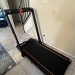 Hccsport 3-in-1 Under Desk Treadmill with Incline & Removable Desk – 3.5 HP Foldable Walking Pad, 0.6–8 MPH, 42.5″×16.5″ Belt, Wristband Remote photo review