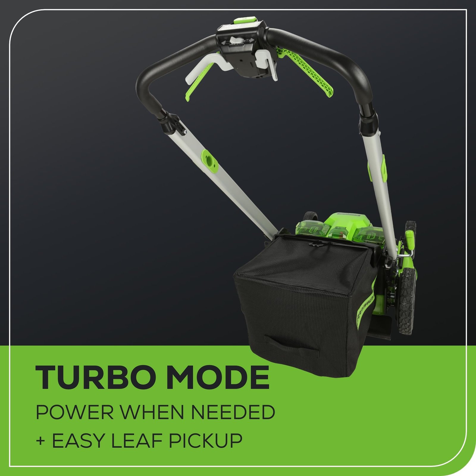 Greenworks 60V Brushless Cordless Push Lawn Mower – 17″ (43 cm) Deck, 4.0 Ah Battery & 3 A Rapid Charger, 40 Min Runtime - Image 40