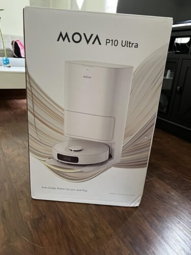 MOVA P10 Pro Ultra Robot Vacuum & Mop Combo | 13,000Pa Suction, 149℉ Mop Washing, Dual Spinning Mop, Auto Empty, App Control photo review