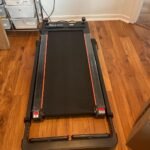 Hccsport 3-in-1 Under Desk Treadmill with Incline & Removable Desk – 3.5 HP Foldable Walking Pad, 0.6–8 MPH, 42.5″×16.5″ Belt, Wristband Remote photo review