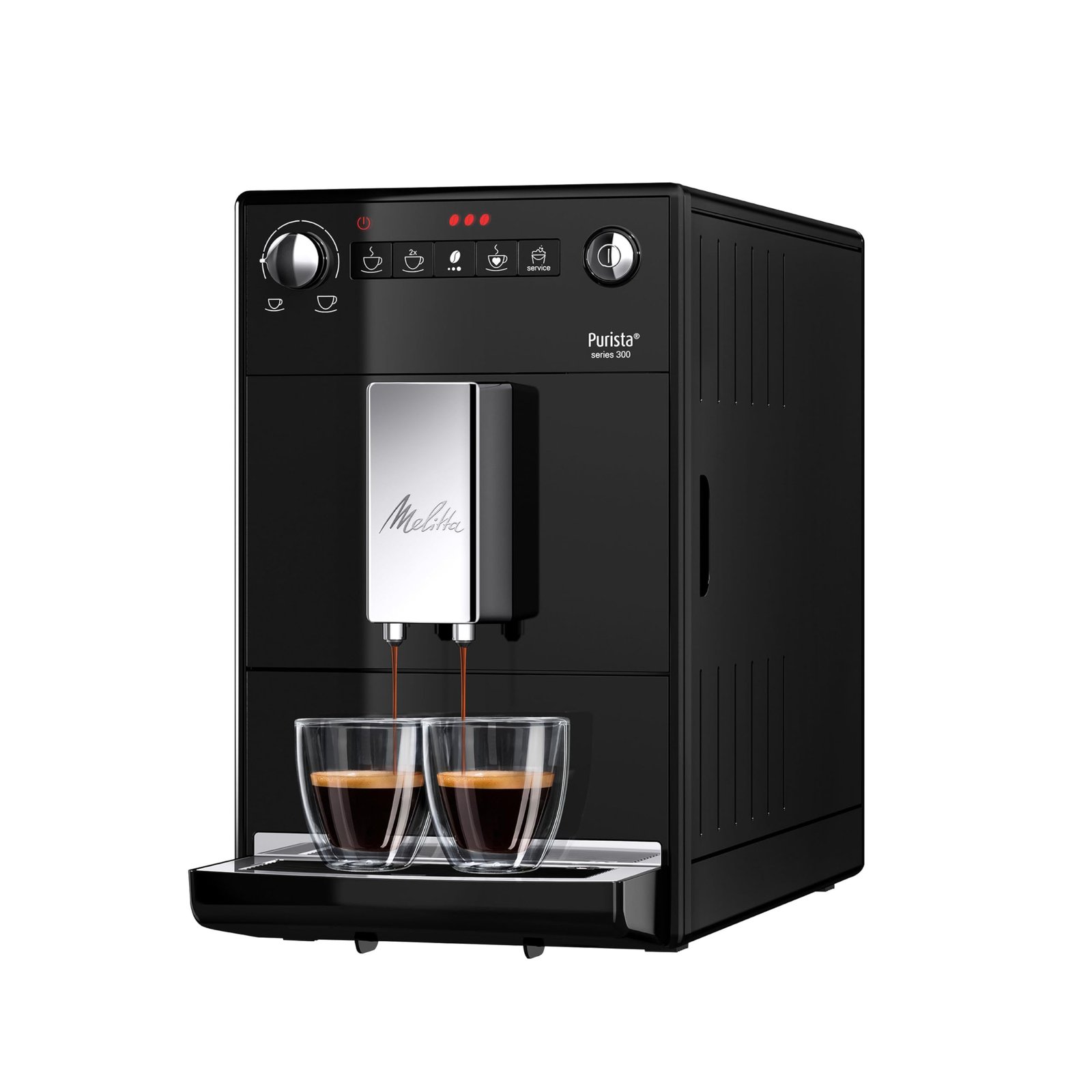 Melitta Purista F230-102 Fully Automatic Espresso Machine – Programmable Brewing & App Support