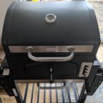 VonHaus XL Charcoal BBQ Grill & Smoker – Portable Barbecue with Warming Rack, Side Shelves, Wheels, Temperature Gauge – Outdoor Cooking for Meat, Fish & Veg photo review