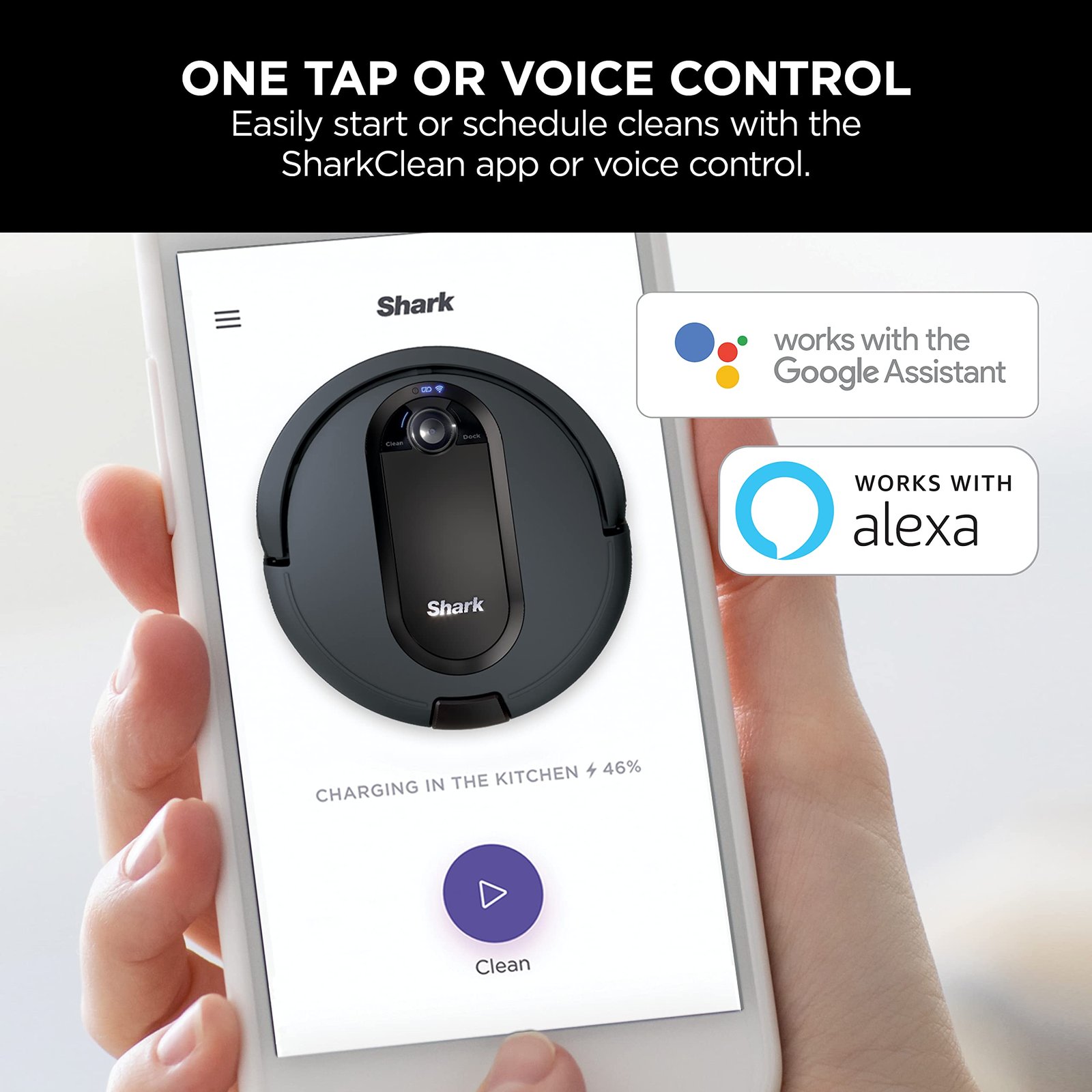 Shark UR2500SR AI Ultra Robot Vacuum with Self-Empty Base, 30-Day Bagless Capacity, LIDAR Navigation, Smart Mapping, Pet Hair Pickup, Alexa/WiFi Compatible, Black/Silver - Image 17