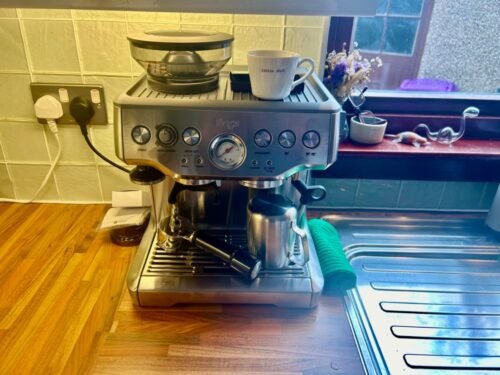 Sage Barista Express Bean to Cup Coffee Machine – Built-in Grinder & Milk Frother, Brushed Stainless Steel Espresso Maker photo review