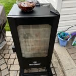 Masterbuilt 30-Inch Digital Electric Vertical Smoker – 710 Sq In Cooking Area, Side Wood Chip Loader, Digital Controls, Chrome Racks & Leg Kit – Model MB20070421, Black photo review