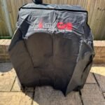 CosmoGrill Outdoor XL Charcoal Smoker BBQ Grill – Adjustable Charcoal Pan, Built-in Thermometer, 2 Side Tables, Chimney & Wheels – Portable Garden Barbecue Smoker photo review