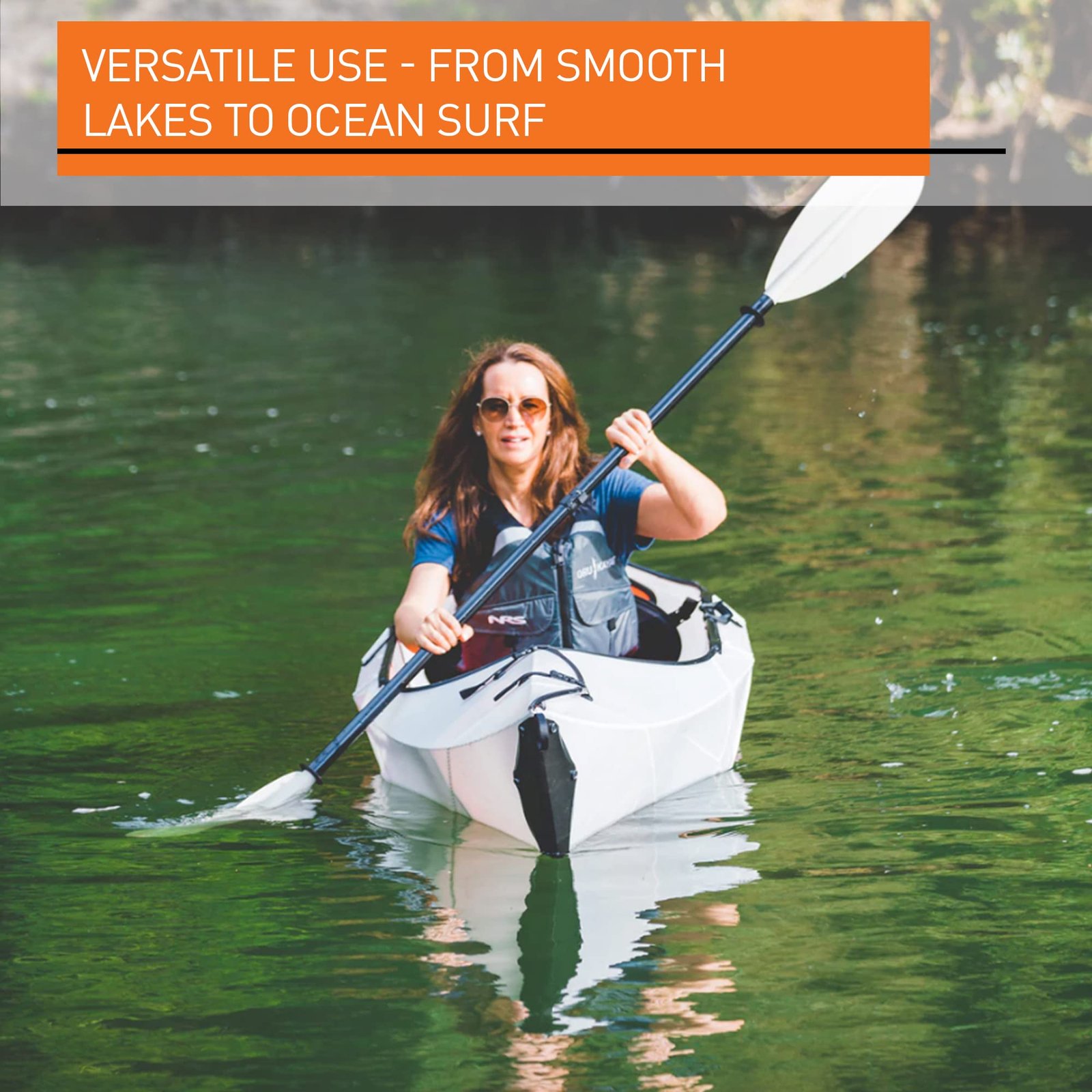 Oru Kayak Inlet – 9’8″ Foldable Origami Kayak for Lakes & Rivers, 20 lbs, 275 lb Capacity - Image 35