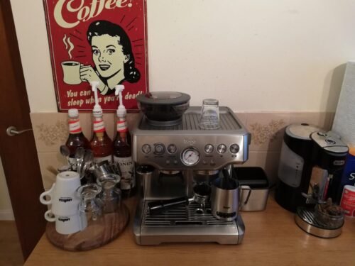 Sage Barista Express Bean to Cup Coffee Machine – Built-in Grinder & Milk Frother, Brushed Stainless Steel Espresso Maker photo review