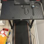 Hccsport 3-in-1 Under Desk Treadmill with Incline & Removable Desk – 3.5 HP Foldable Walking Pad, 0.6–8 MPH, 42.5″×16.5″ Belt, Wristband Remote photo review