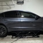 VEVOR Portable Car Lift – 7,000 lbs / 3,175 kg Capacity, 26.8" Max Height, Heavy-Duty Carbon Steel, 120V Scissor Lift for Garage, SUV, and Truck Maintenance photo review