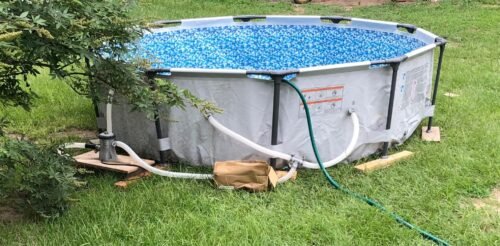 Bestway Steel Pro MAX 12ft (3.66m) x 30in (76cm) Round Above Ground Swimming Pool Set with Filter Pump – 6,473L Capacity – Durable Metal Frame Family Outdoor Pool – Gray photo review