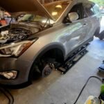 VEVOR Portable Car Lift – 7,000 lbs / 3,175 kg Capacity, 26.8" Max Height, Heavy-Duty Carbon Steel, 120V Scissor Lift for Garage, SUV, and Truck Maintenance photo review