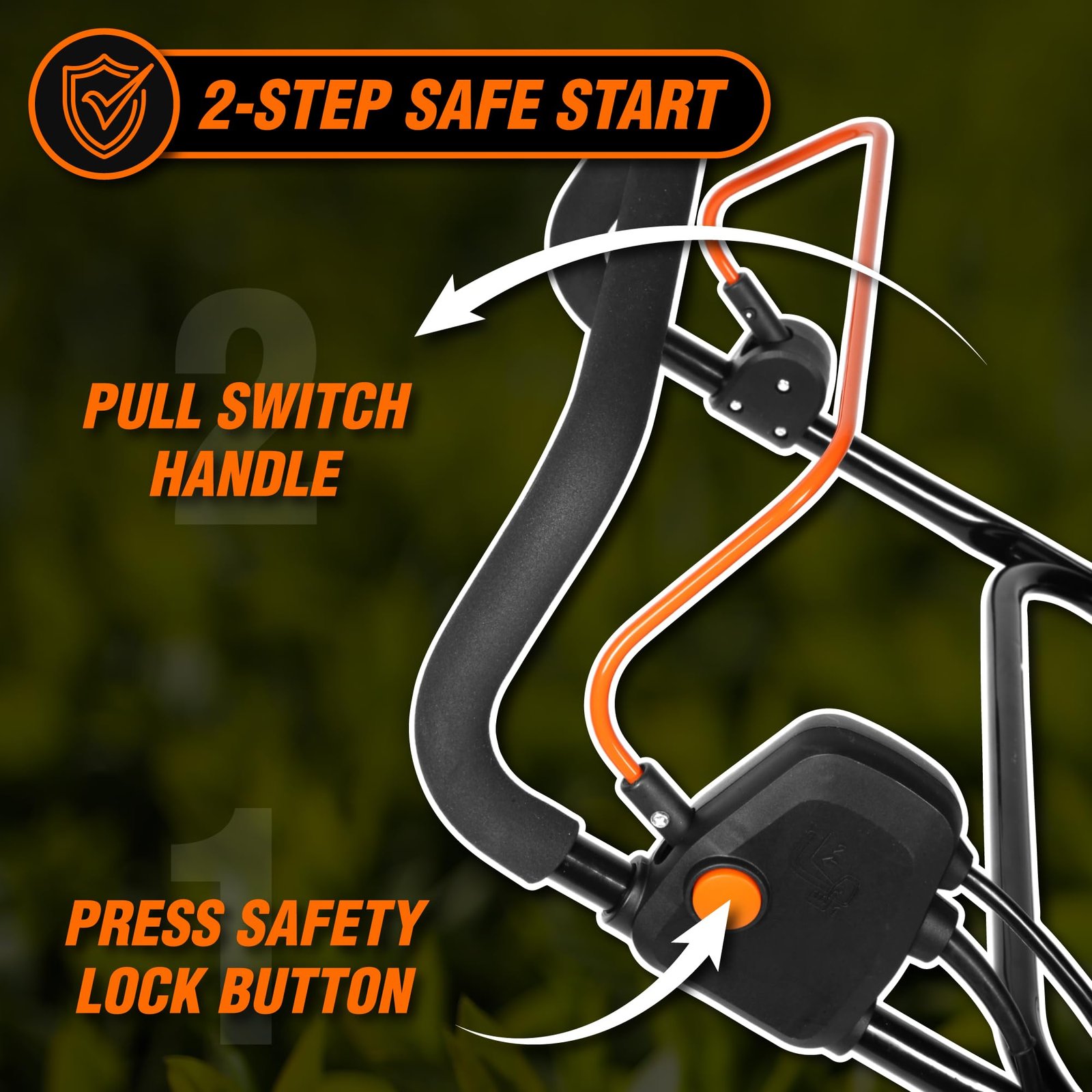 WEN 15″ (38 cm) 13-Amp Corded Dethatcher & Scarifier with 12-Gallon (45 L) Collection Bag – Model DT1315 - Image 8