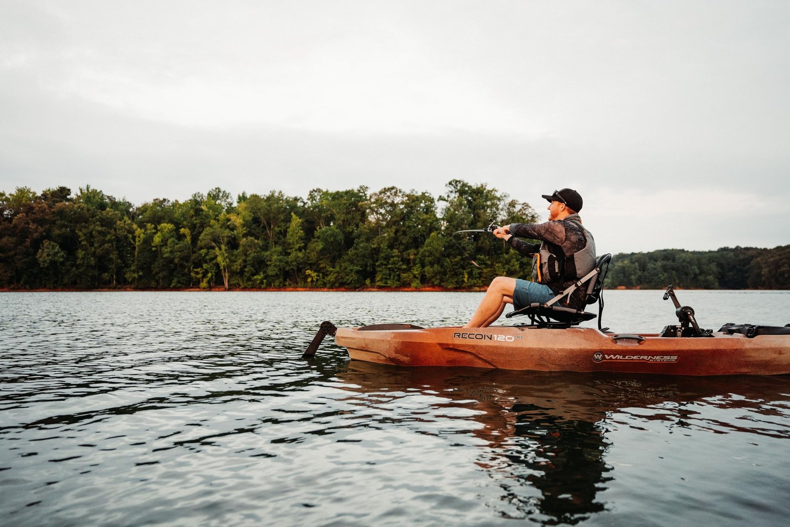 Wilderness Systems Recon 120 HD – 12 ft Sit-On-Top Fishing Kayak – Helix PD™ Pedal Drive & 360° AirPro ACES Seat - Image 9