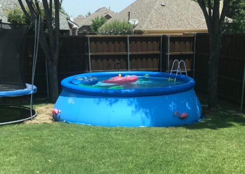 Intex 28167EH Easy Set Inflatable Pool Set – 15ft (4.57m) x 48in (122cm) Round Above Ground Pool with 1,000 GPH Pump, Ladder, Cover & Ground Cloth – 3,736 Gallon (14,141L) Capacity – 3-Ply PVC photo review