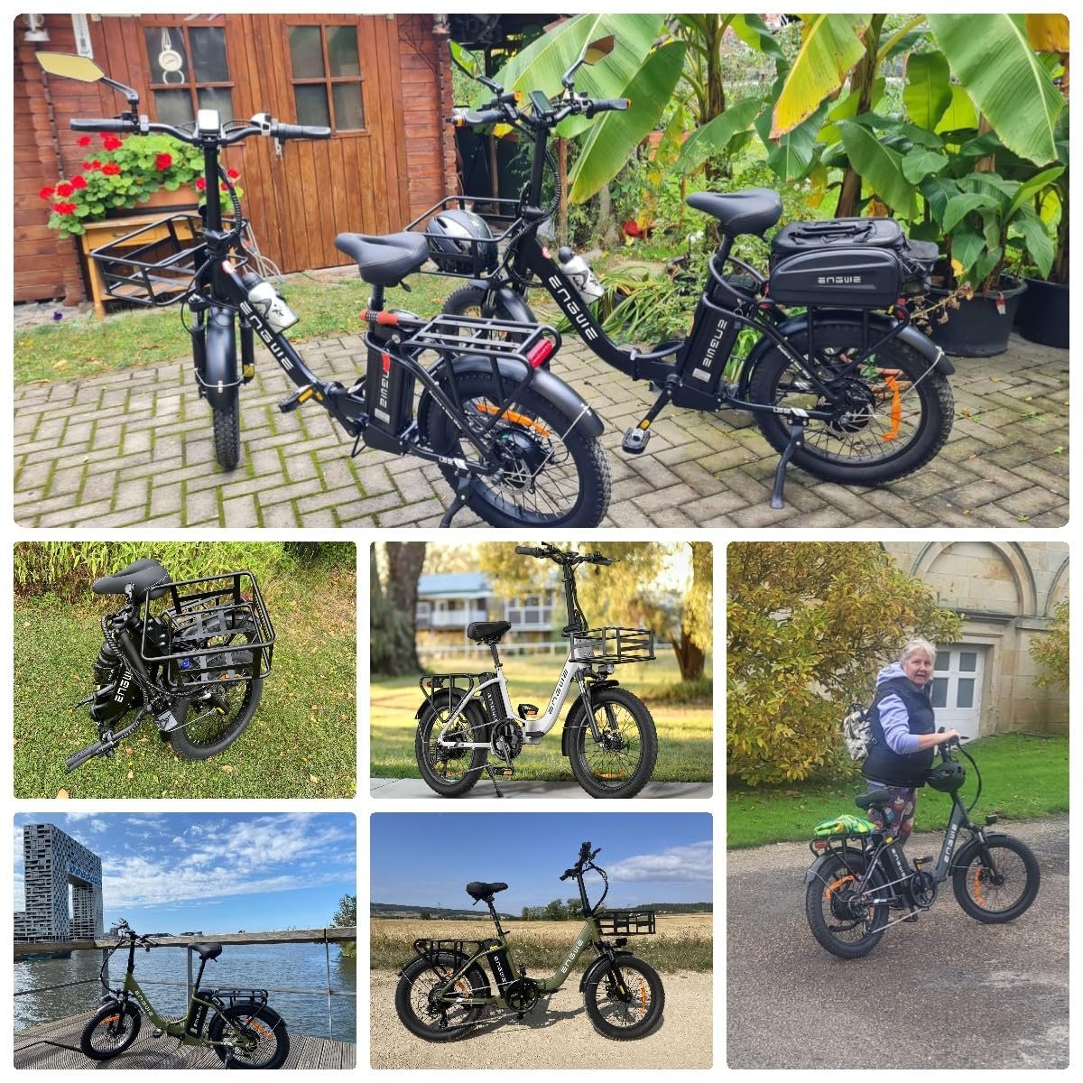 ENGWE L20 SE 20″ Folding Fat-Tyre E-Bike – 250 W motor, 36 V 15.6 Ah battery (140 km range), 25 km h⁻¹ top-speed - Image 23