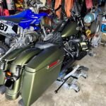 OTC 1545 Ultra Low Profile Motorcycle & ATV Lift – 1,500 lb (680 kg) Capacity, 3.5" Min Height, 17" Skids, Foot Pedal & Tie-Down Straps photo review