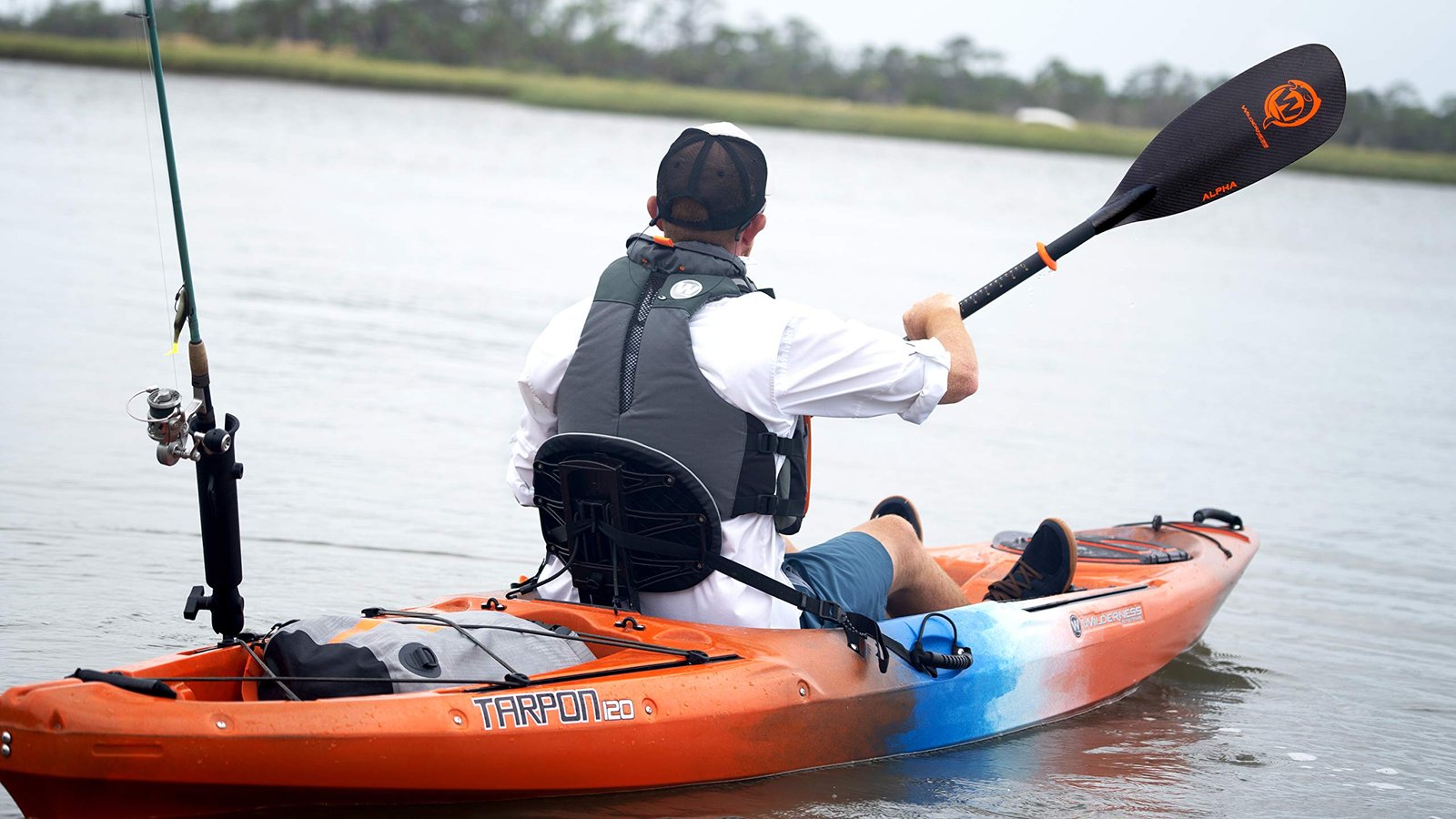 Wilderness Systems Tarpon 120 – 12’3″ Sit-On-Top Fishing Kayak – Phase 3 AirPro Seat & SlideTrax Rails - Image 9