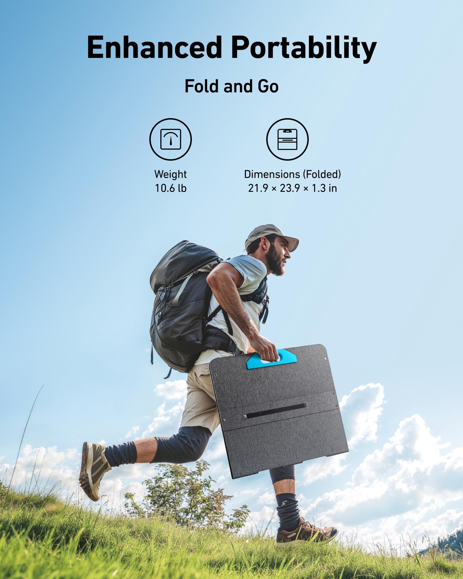 Anker 521 Portable Power Station 256Wh – LiFePO4 Battery | 300W AC Output (600W Surge) | 60W USB-C PD, 6 Ports, Solar-Compatible PowerHouse for Camping, Emergency, Travel & Outdoor Use - Image 8