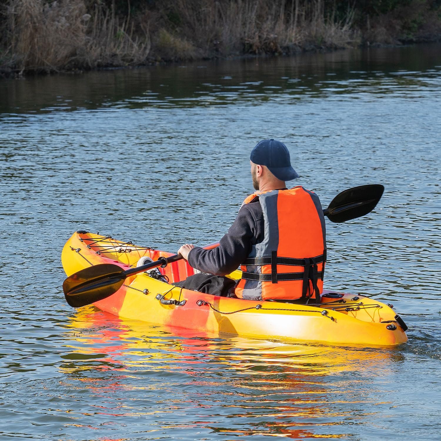 Garvee 12.4 ft Sit-On-Top Kayak – 2-Person HDPE Fishing Kayak, 661 lb Capacity with Accessories - Image 11