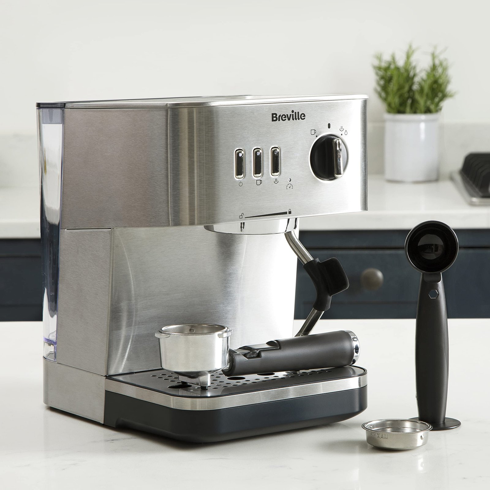 Breville Barista Max Espresso Machine – Integrated Bean Grinder, Milk Frother, 15 Bar Pump, 2.8L Tank, Stainless Steel Espresso, Latte & Cappuccino Maker - Image 36