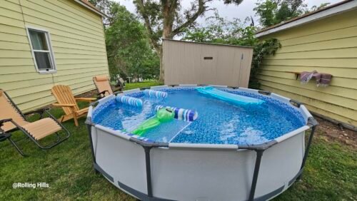 Bestway Steel Pro MAX 12ft (3.66m) x 30in (76cm) Round Above Ground Swimming Pool Set with Filter Pump – 6,473L Capacity – Durable Metal Frame Family Outdoor Pool – Gray photo review