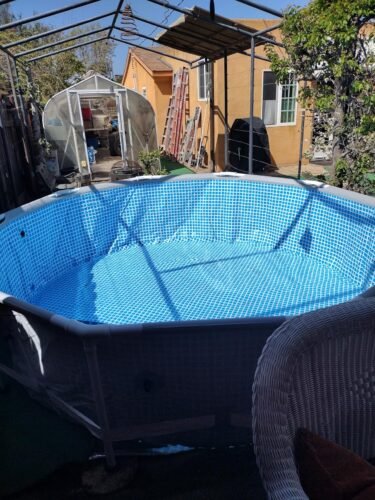 Intex 26701EH Prism Frame 10ft (3.05m) x 30in (76cm) Above Ground Pool Set – 1,185 Gallon (4,486L) Capacity with Filter Pump – Rust & Puncture Resistant, Quick Setup photo review