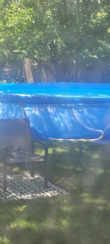 Intex 28167EH Easy Set Inflatable Pool Set – 15ft (4.57m) x 48in (122cm) Round Above Ground Pool with 1,000 GPH Pump, Ladder, Cover & Ground Cloth – 3,736 Gallon (14,141L) Capacity – 3-Ply PVC photo review