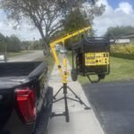 MAXXHAUL 70238 Hitch-Mounted Hydraulic Truck Crane – 1000 lb (454 kg) Capacity, Swivel Lift Arm, Adjustable Boom (500/750/1000 lb) photo review