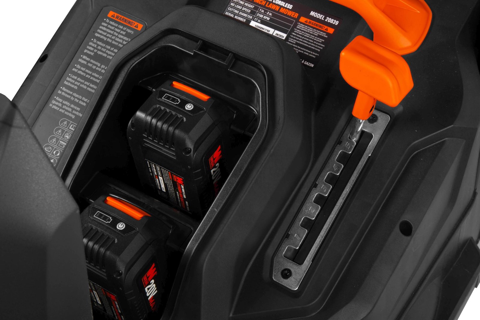 WEN 15″ (38 cm) 13-Amp Corded Dethatcher & Scarifier with 12-Gallon (45 L) Collection Bag – Model DT1315 - Image 24