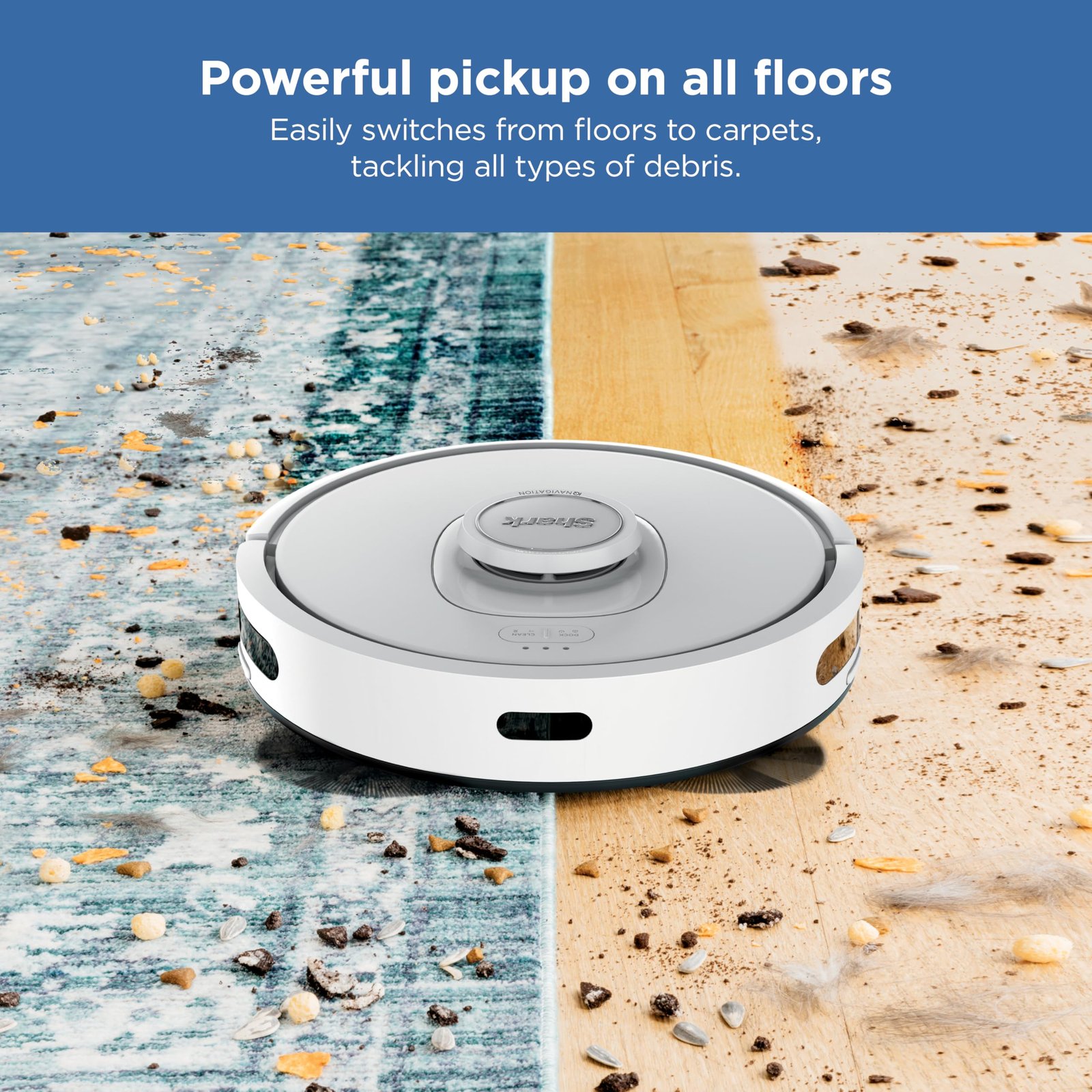Shark AV2501S AI Ultra Robot Vacuum with HEPA Self-Empty Base, Matrix Clean Navigation, 30-Day Bagless Capacity, Smart Mapping, Voice/App Control, Perfect for Pet Hair & All Floors, Dark Grey - Image 32