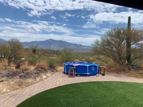 Intex 28211EH Metal Frame Pool Set – 12ft (3.66m) x 30in (76cm) Round Above Ground Swimming Pool with 530 GPH Pump – 1,718 Gallon (6,504L) Capacity – 3-Ply Puncture-Resistant PVC – Rust-Resistant Frame photo review